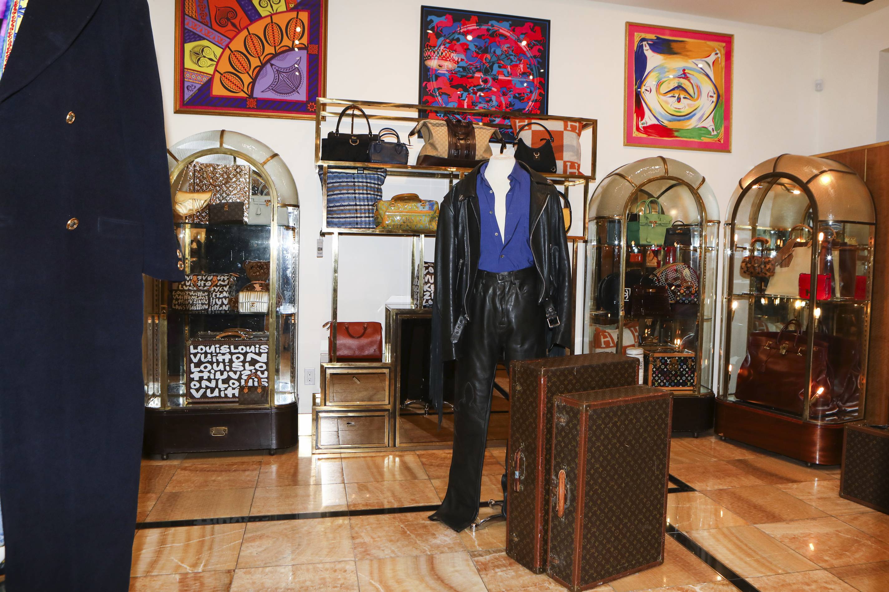 Andre Leon Talley collection display