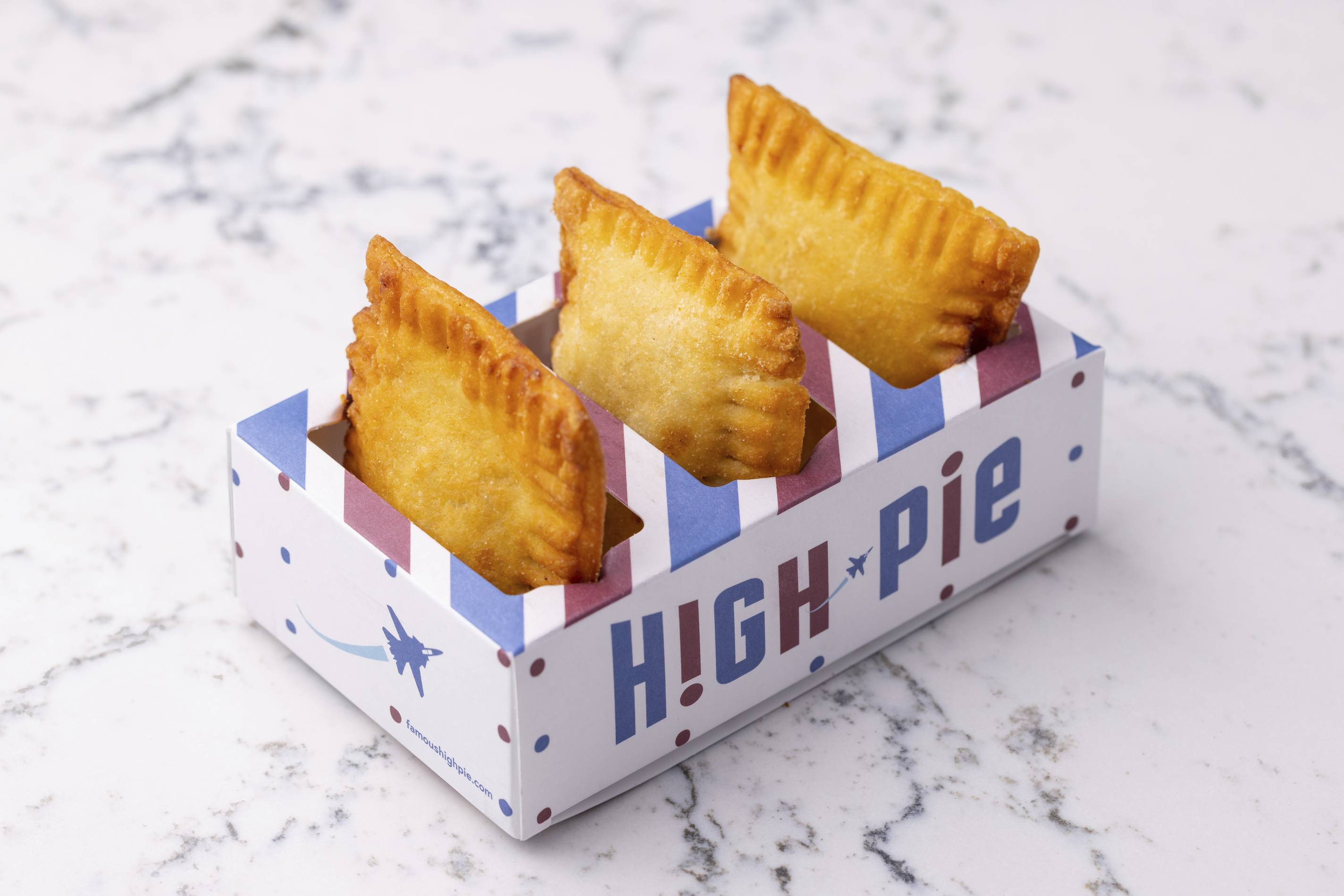 high pies in a box