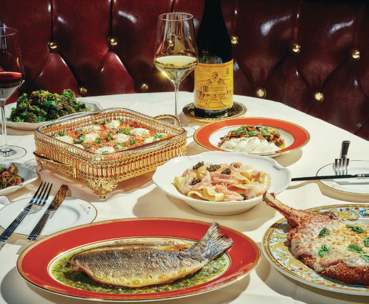 chef Nick Russo created a menu of Italian American classics. LA DOLCE VITA PHOTO BY SHELBY MOORE