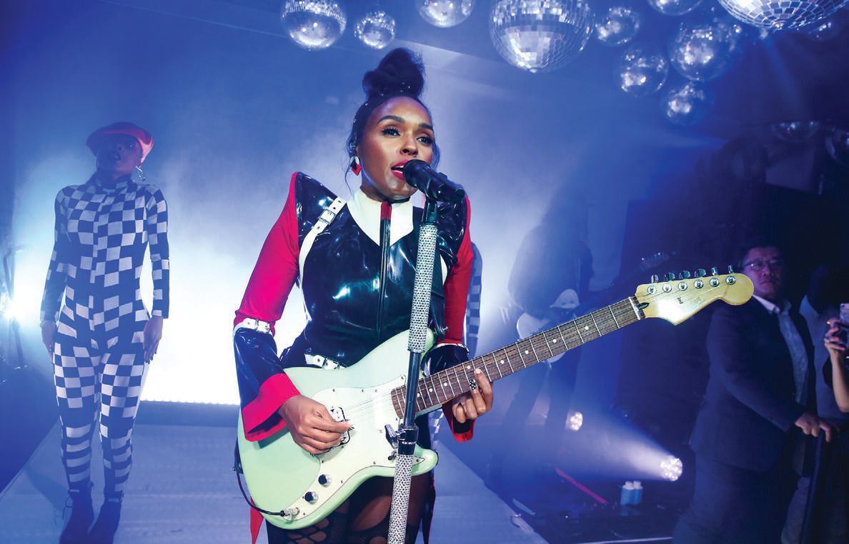 Janelle Monáe performs at Sunset at The West Hollywood EDITION  BY WONHO FRANK LEE