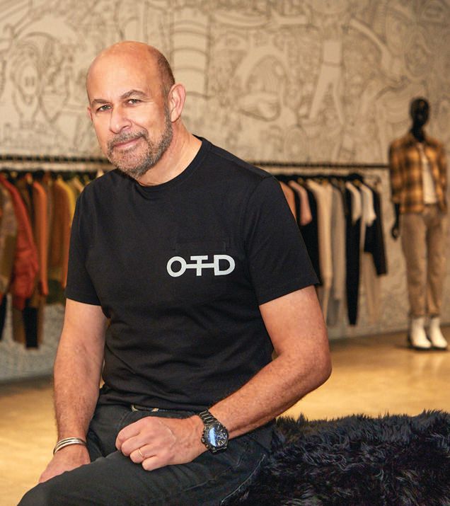 On This Day founder John Varvatos at the brand’s new Sunset Boulevard shop PHOTO COURTESY OF BRAND