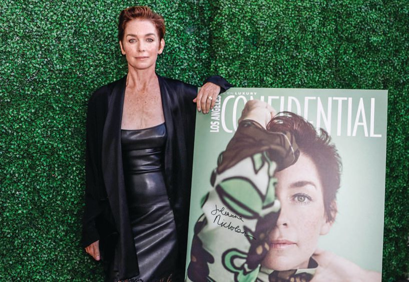 Los Angeles Confidential cover star and Emmy winner Julianne Nicholson PHOTO BY DYLAN LUJANO