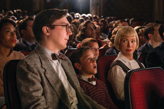 Paul Dano and Michelle Williams star in Steven Spielberg’s self-reflective The Fabelmans. PHOTO: BY MERIE WEISMILLER WALLACE FOR UNIVERSAL PICTURES AND AMBLIN ENTERTAINMENT