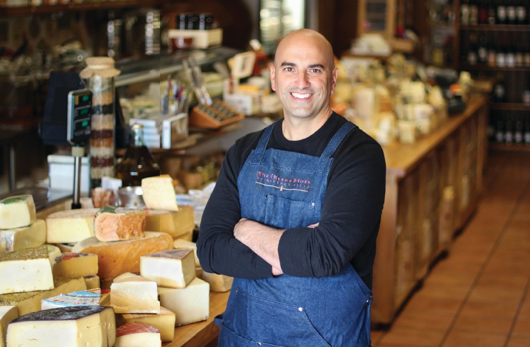 Longtime employee Dominick DiBartolomeo now owns The Cheese Store of Beverly Hills. PHOTO BY TUCKER KAUFMAN