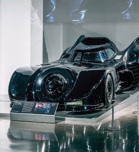 The Batmobile from 1989’s Batman will be part of the Petersen Automotive Museum’s film and TV exhibit PHOTO: COURTESY OF PETERSEN AUTOMOTIVE MUSEUM