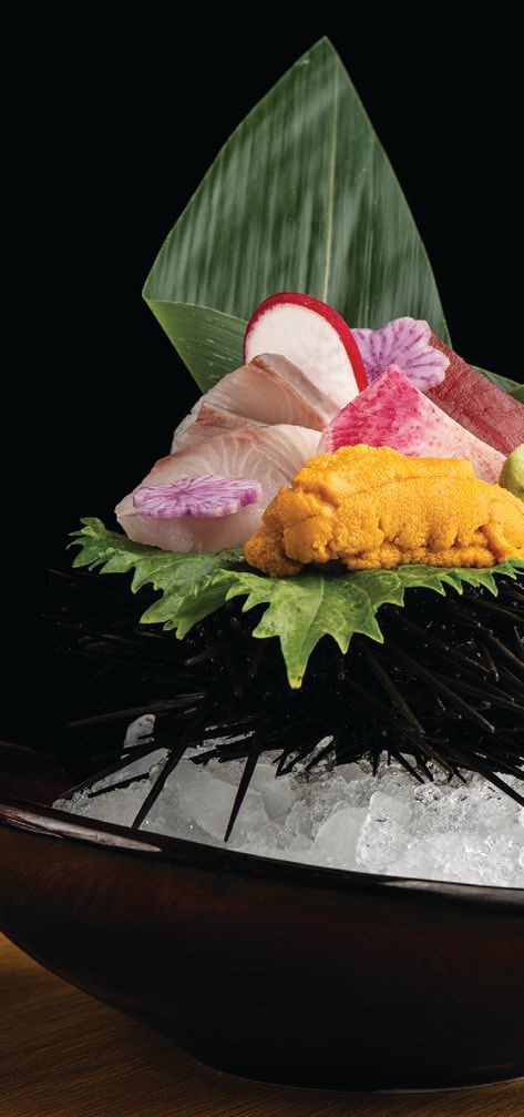 Traditional sashimi shines at n/soto. PHOTO BY:  WONHO PHOTO