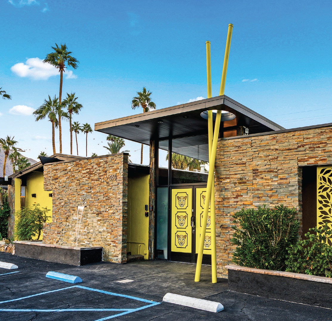 Inspired by designer Tracy Turco’s love of felines and wildlife, The Cheetah Hotel is the latest addition to her portfolio of retro luxury boutique hotels. THE CHEETAH HOTEL PHOTO BY CLARK AND VALENTINE