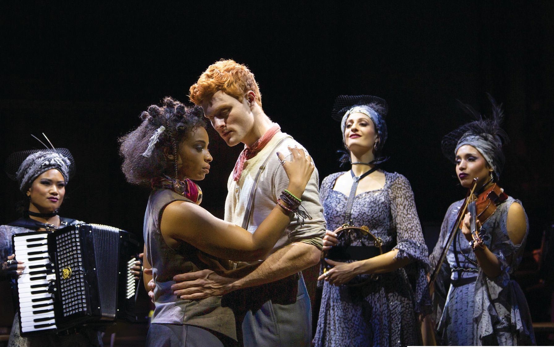 Eight-time Tony Award winner Hadestown, a reimagining of Greek mythology, is coming to Ahmanson Theatre PHOTO BY: T CHARLES ERICKSON