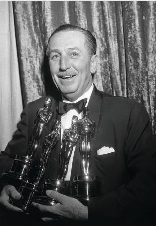 Walt Disney at the 1954 Academy Awards PHOTO BY: HULTON ARCHIVE/GETTY IMAGES