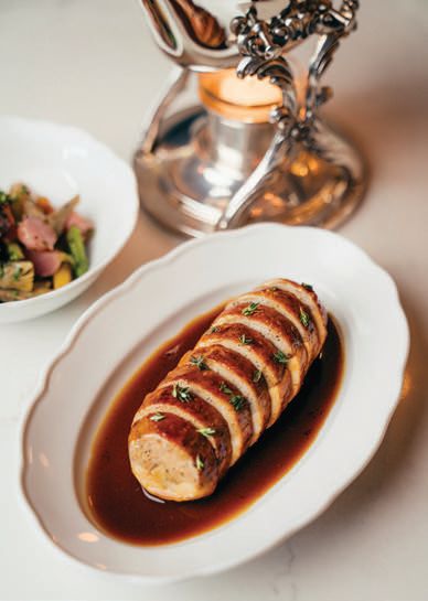 Camphor serves French dishes with an Indian twist, like chicken with spiced jus PHOTO: BY JOSH TELLES