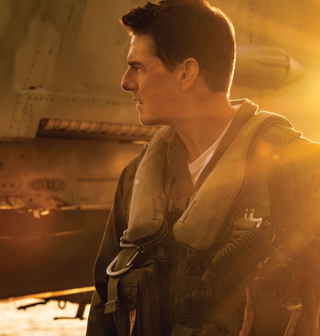Tom Cruise reclaimes his role as Lt. Pete “Maverick” in the upcoming movie Top Gun: Maverick. PHOTO COURTESY OF SONY PICTURES