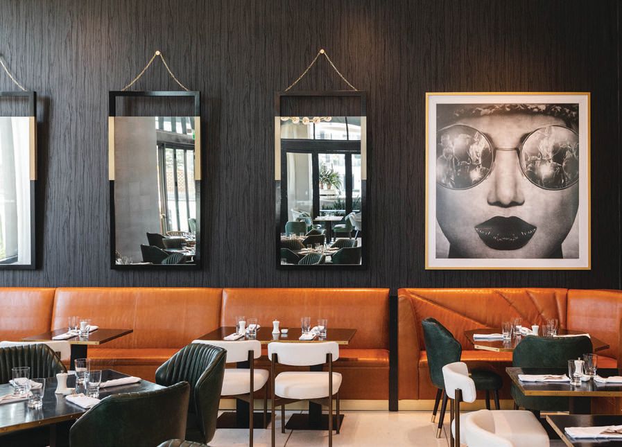 ALK, the Southern Californiastyle restaurant and bar in The Godfrey Hotel Hollywood PHOTO: COURTESY OF OXFORD HOTELS & RESORTS