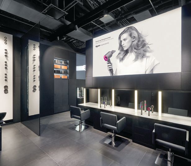 The Dyson Demo Store is now offering a range of styled blowouts PHOTO COURTESY OF BRANDS