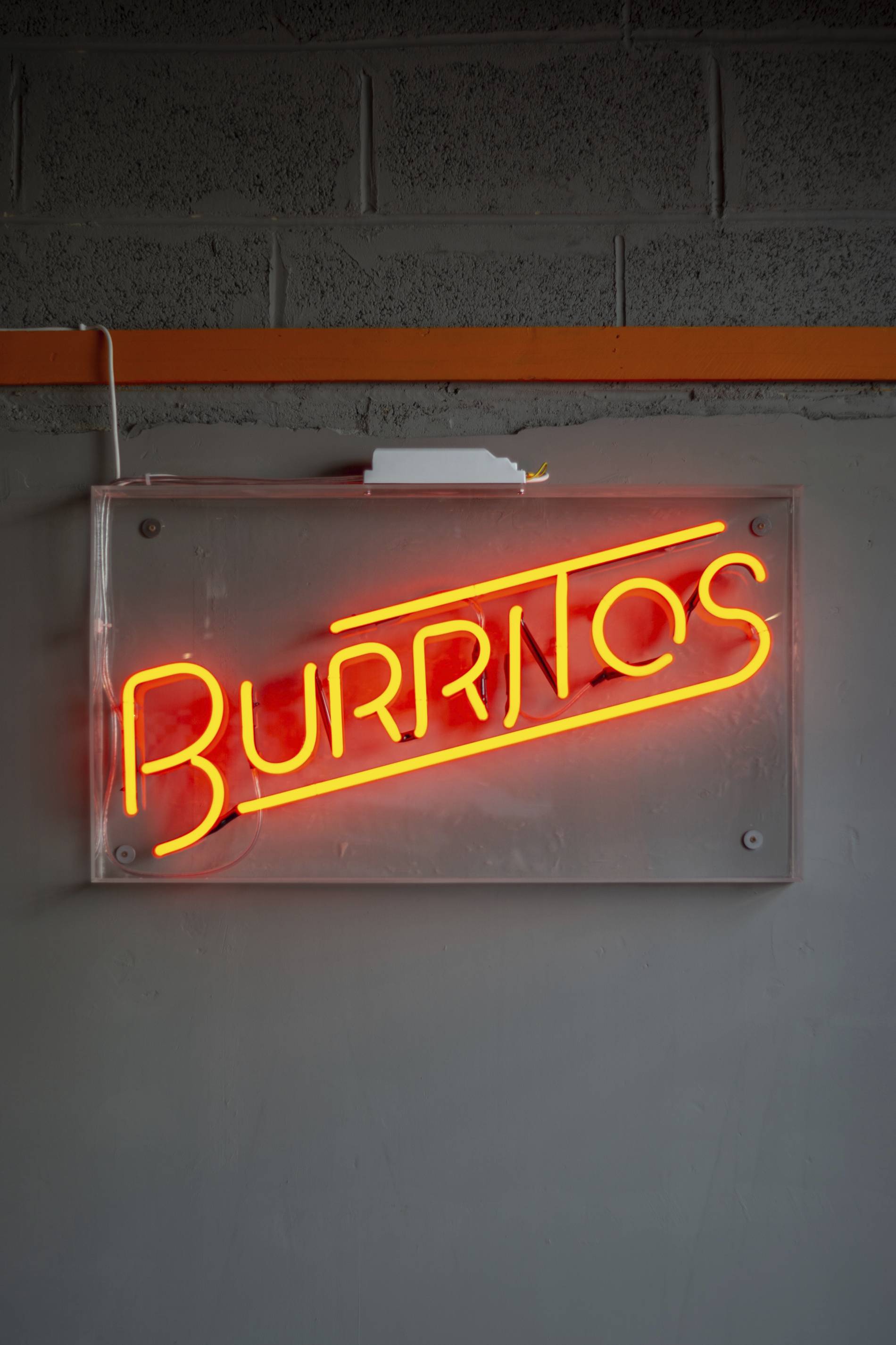 burritos sign